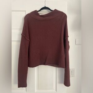 Free People brown sweater